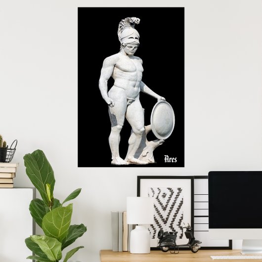 Ares  / Greek God / Poster (Thuiskantoor)