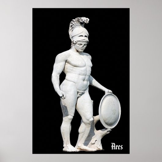 Ares / Greek God / Poster (Voorkant)