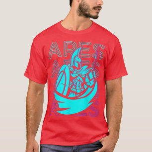 Ares Greek God War Retro Ares T-shirt