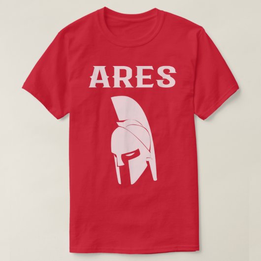 Ares Greek GodHero Costume T-shirt (Design voorkant)