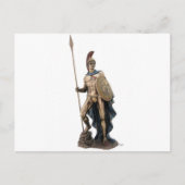 ARES GRIEK WARRIOR GOD STATUE BRIEFKAART (Voorkant)