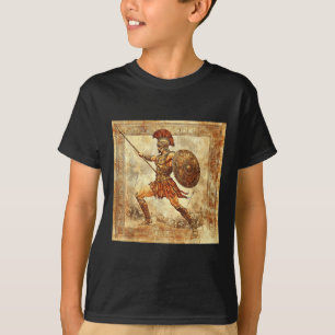 Ares Griekse krijger God Oude Griekenland Mytholog T-shirt