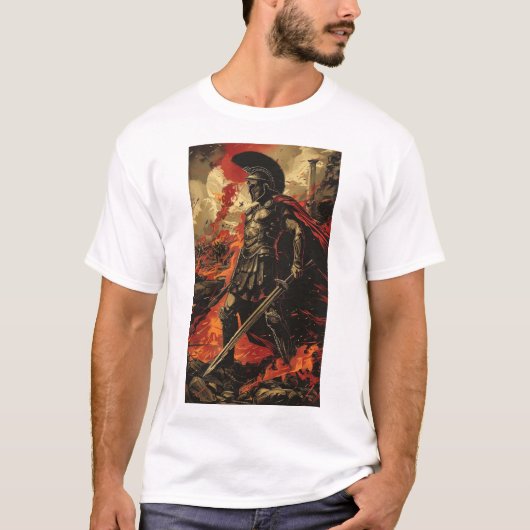Ares - Het Mighty God of War T-shirt (Voorkant)