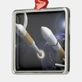 Ares I Crew Launch Vehicle Metalen Ornament (Links)