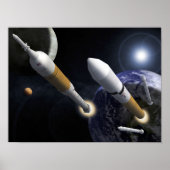 Ares I Crew Launch Vehicle Poster (Voorkant)