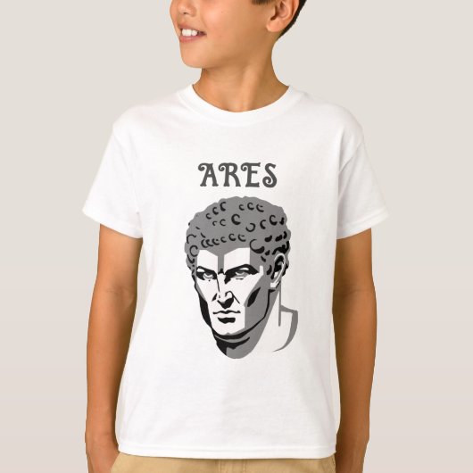 Ares, Olympische oorloggod, T-Shirt (Voorkant)