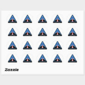 Ares Ronde Sticker (Vel)