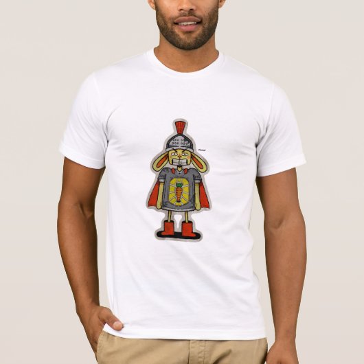 Ares, the Spartan Rabbit T-shirt (Voorkant)