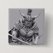 Ares Vierkante Button 5,1 Cm (Voorkant)