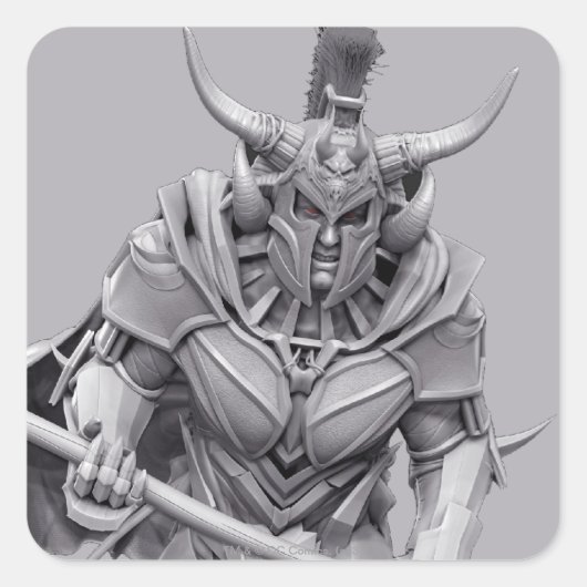 Ares Vierkante Sticker (Voorkant)