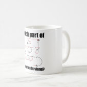 Aresti Symbol Aerobatic Pilot Maneuvers Koffiemok (Voorkant rechts)