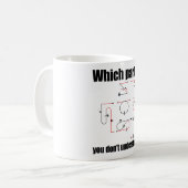 Aresti Symbol Aerobatic Pilot Maneuvers Koffiemok (Voorkant links)