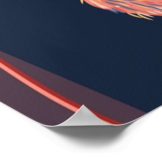 Aretha Franklin portret Poster (Hoek)