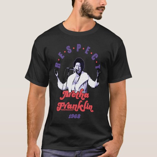 Aretha Franklin Respect T-shirt (Voorkant)