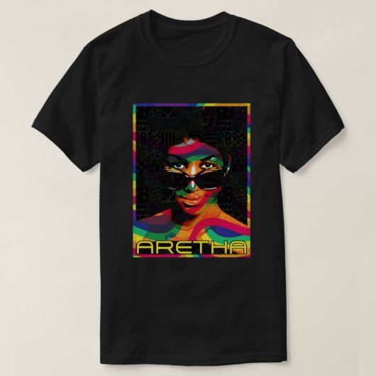 Aretha Franklin T-shirt (Design voorkant)