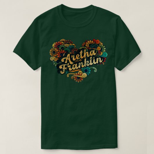 Aretha Franklin T-shirt (Design voorkant)