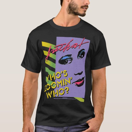Aretha Franklin Zoomin' Who T-shirt (Voorkant)