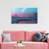 Arethusa (daglicht) canvas afdruk (Insitu (Woonkamer))