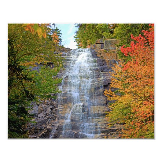 Arethusa Falls Print Foto Afdruk (Voorkant)
