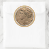 Arethusa tetradrachm Sticker (Tas)