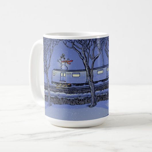 Arf-Arf Rockaway Holiday Mok (Voorkant links)