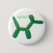 Arf Arf Ronde Button 5,7 Cm (Voorkant)