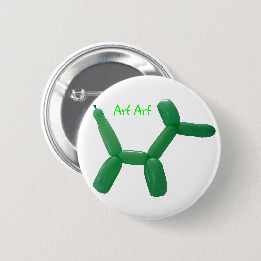 Arf Arf Ronde Button 5,7 Cm (Voorkant /achterkant)