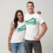 ARF Co-op: groen op wit T-shirt (Unisex)