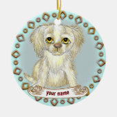 Arfy Dog Keramisch Ornament (Voorkant)