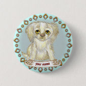 Arfy Dog Ronde Button 5,7 Cm (Voorkant)