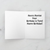 Arg Birthday Card 3 Kaart (Binnen)