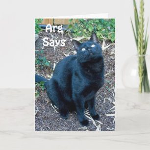 Arg Birthday Card 3 Kaart
