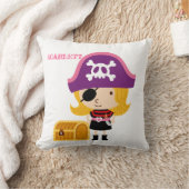 ARG Girl Pirate Pillow - Omkeerbaar Kussen (Deken)
