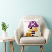 ARG Girl Pirate Pillow - Omkeerbaar Kussen (Stoel)