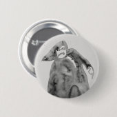 Arg gubbe ronde button 5,7 cm (Voorkant /achterkant)