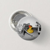 Arg. Monsters!' Rubber Duck Button (klein) (Voorkant /achterkant)