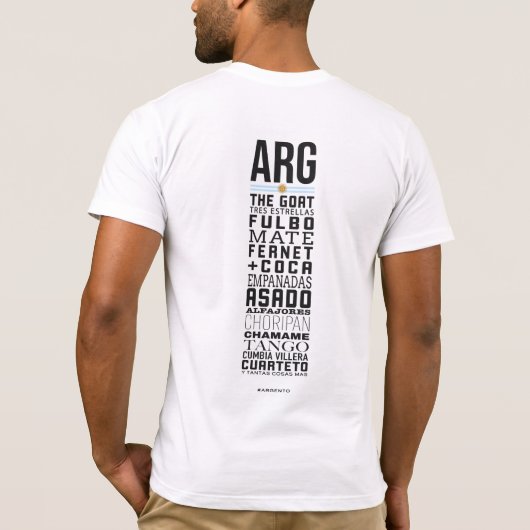 ARG T-shirt (Achterkant)