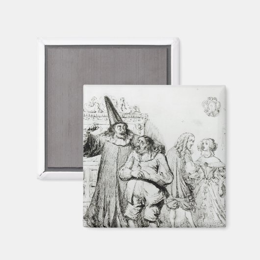 Argan en Monsieur Purgon Magneet (Voorkant / Achterkant)