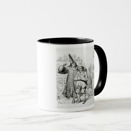 Argan en Monsieur Purgon Mok (Voorkant rechts)