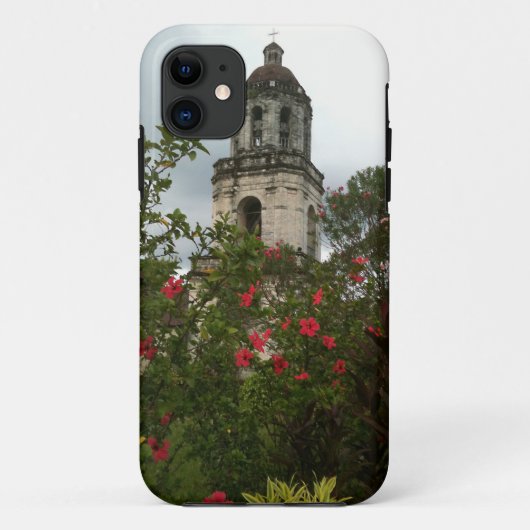 Argao Church, met bloemen, Cebu, Filipijnen Case-Mate iPhone Case (Achterkant)