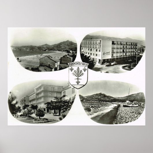 argeles sur mer poster (Voorkant)
