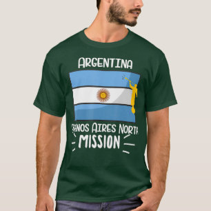 Argenina Buenos Aires East Mormon LDS Missie T-shirt