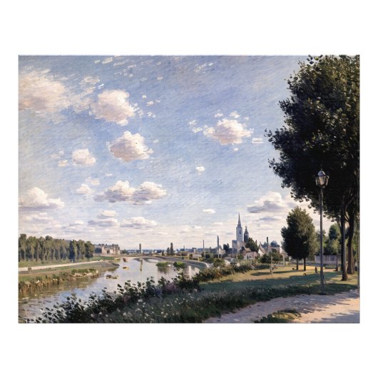 Argenteuil - 1872 foto afdruk (Voorkant)