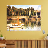 Argenteuil-brug Canvas Afdruk (Insitu (Woonkamer))