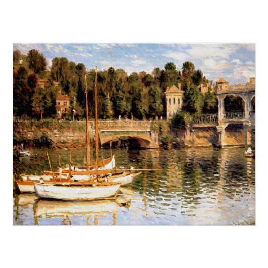 Argenteuil-brug Perfect Poster (Voorkant)