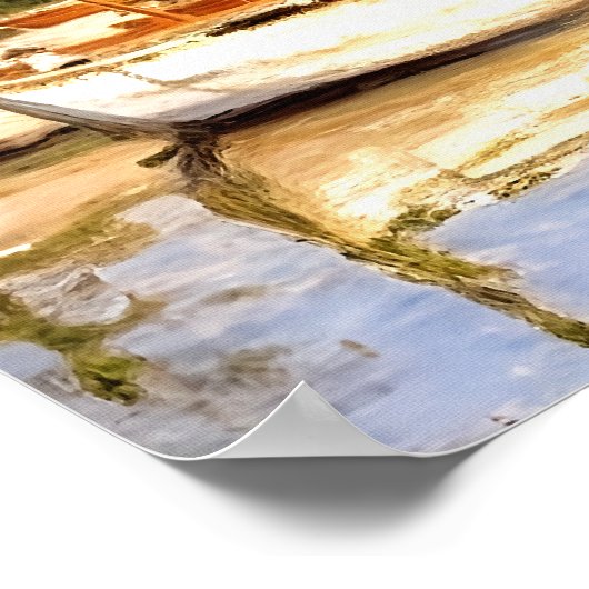 Argenteuil-brug Poster (Hoek)