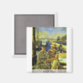 Argenteuil door Manet Edouard Magneet (Voorkant / Achterkant)