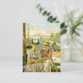 Argenteuil Edouard Manet Briefkaart (Staand voorkant)