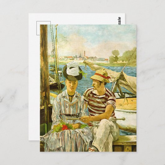 Argenteuil Edouard Manet Briefkaart (Voorkant / Achterkant)