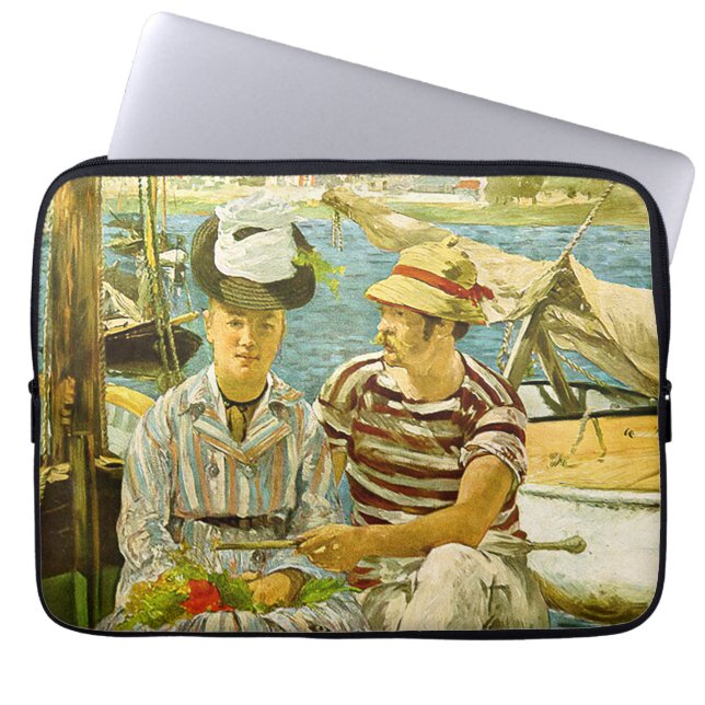 Argenteuil Edouard Manet Laptop Sleeve (Voorkant)